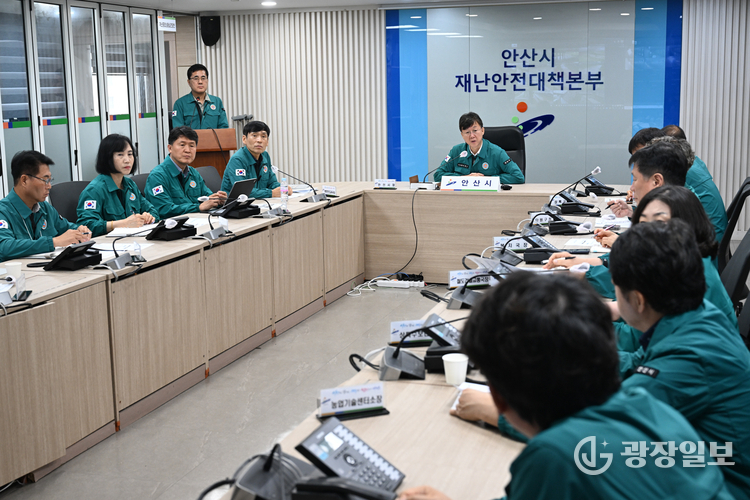 이민근 안산시장, 집중호우 대응 상황 점검…“취약 시설 중점 확인