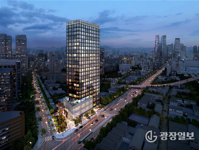 대선제분 일대 도시정비형 재개발1구역 제5지구 조감도