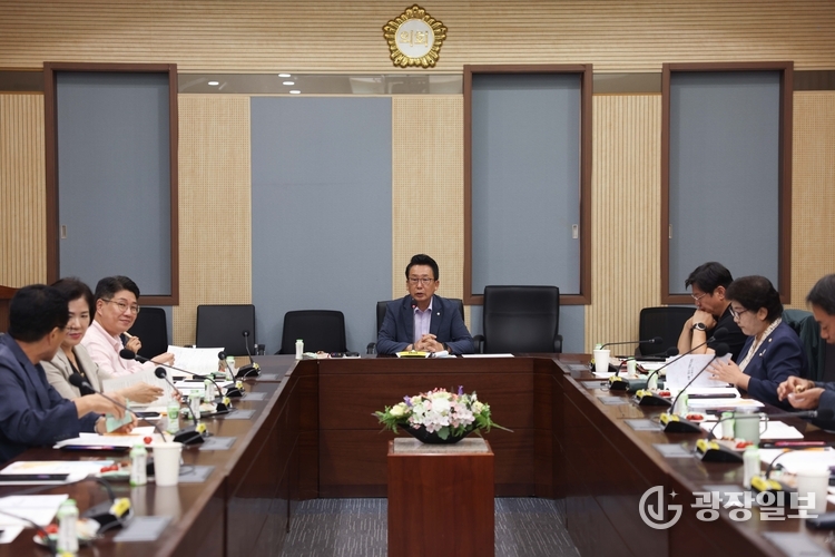 평택시의회, 8월 임시 의원간담회 개최 