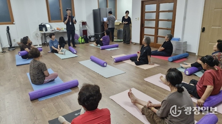 광주시농업기술센터, 농업인 근골격계질환 예방 운동프로그램 운영 