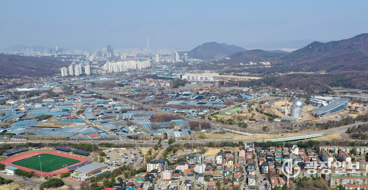 과천과천지구 전경