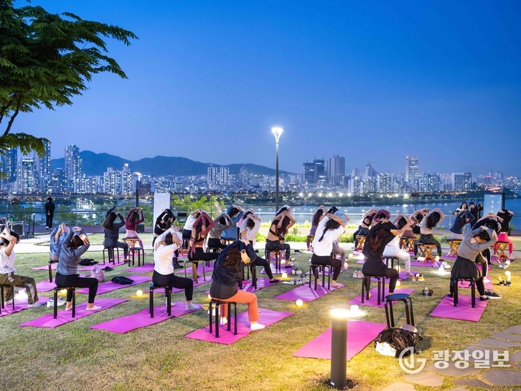 삼성해맞이공원 별빛요가