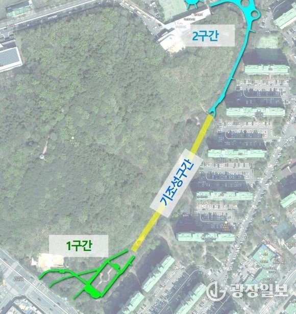 광명시, 철망산근린공원 새단장… 자연 속 걷기 좋은 공간으로