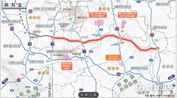 위치도(화성~안성)