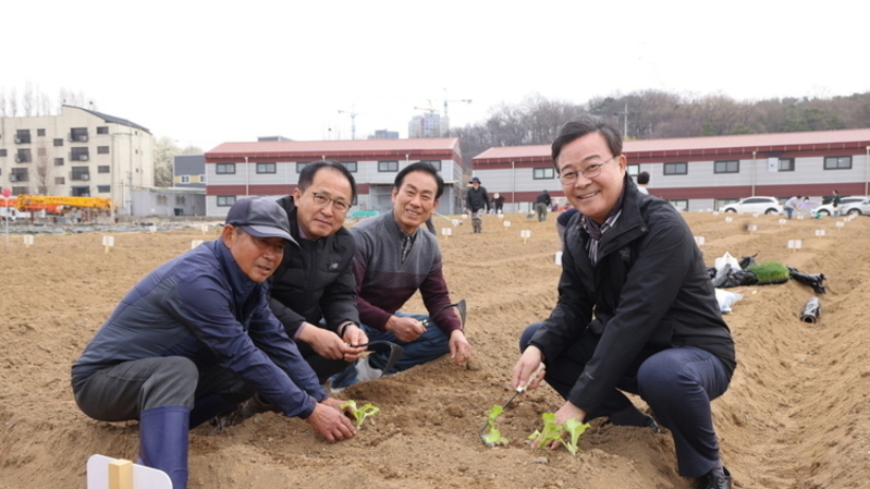 의왕시 '행복가꿈 주말농장' 개장…385구좌 분양에 2대 1 경쟁률