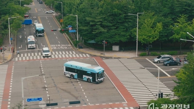 안양시, 자율주행 버스 주간 노선 확대…배차 30분 간격으로 단축