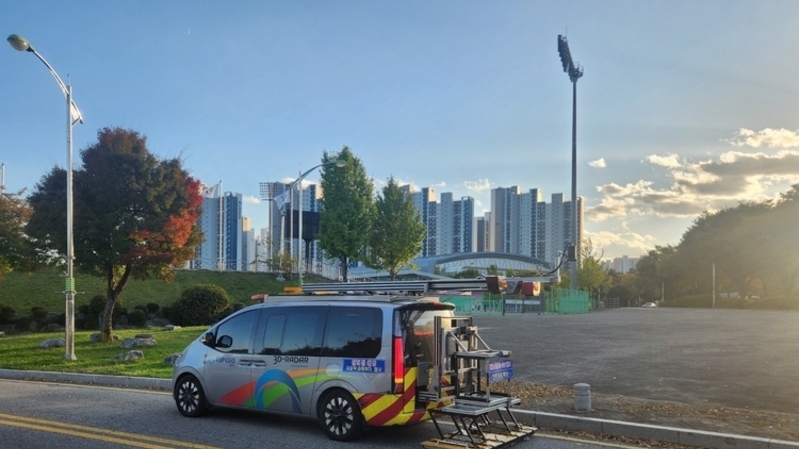 남양주시, 지반침하 예방 위해 70㎞ 구간 지표투과레이더 탐사 실시