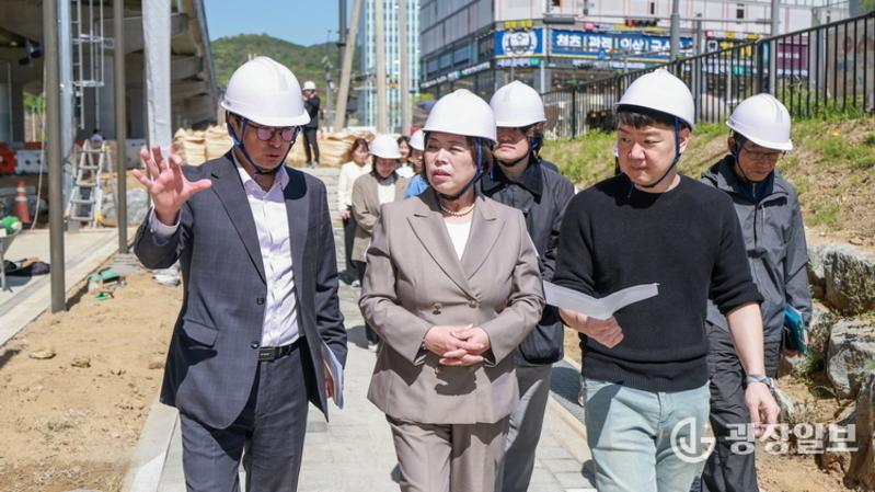 과천시, 제2경인고속도로 하부 체육시설 준공 앞두고 사전점검 실시
