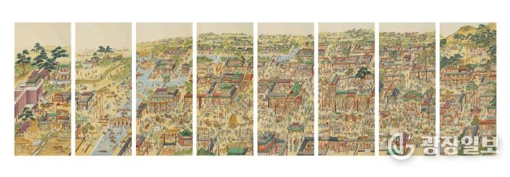 김삿갓문화제 기념 전국민화공모전 일반부 대상(이미연 태평성시도)