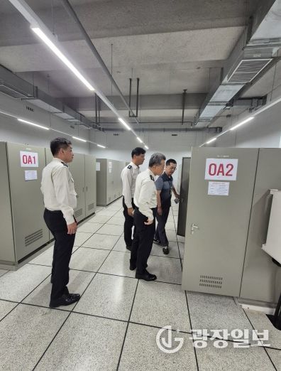 전남소방, 데이터센터 화재 안전 점검 강화
