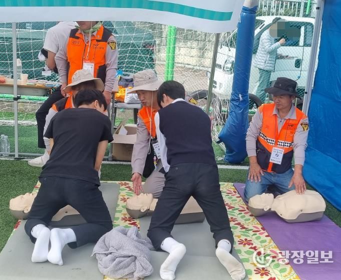 남양주소방서, ‘마석중 진로 페스티벌’서 소방안전체험 부스 운영