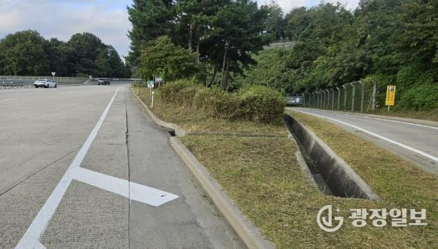 수석호평 도시고속도로 제초 완료 사진