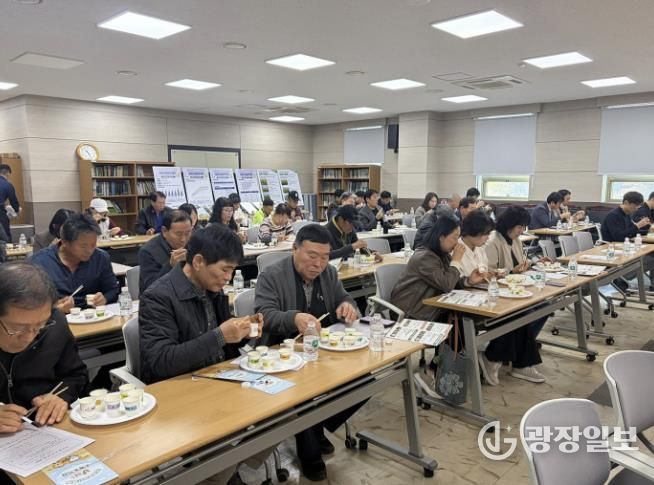 시흥시, 기후변화 대응 쌀 재배품종 전환 식미평가회 추진