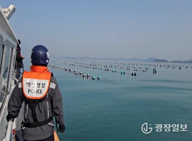 완도해경, 불법 해양시설 특별단속 실시..“안전한 해양교통질서 확립”