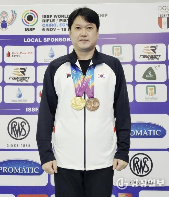 2025 ISSF 카이로 세계사격선수권대회에서 금메달 1개, 동메달 1개를 획득한 소승섭 선수