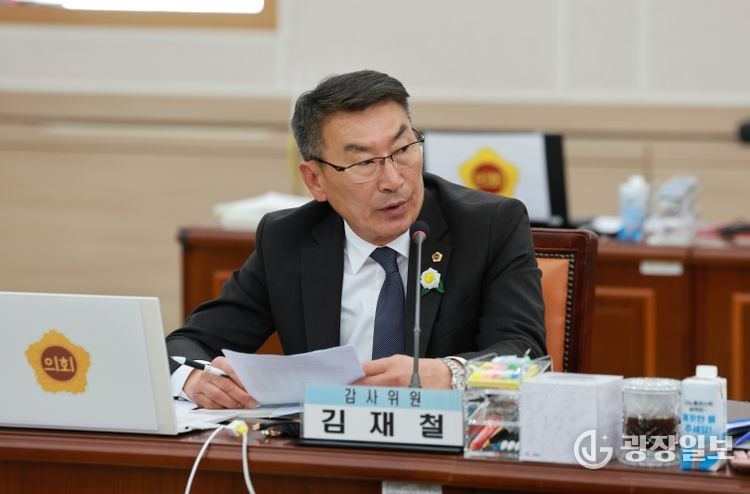 김재철 전남도의원 행정사무감사