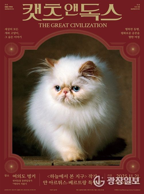 사진·영상 전시 '캣츠 앤 독스 : THE GREAT CIVILIZATION' 포스터