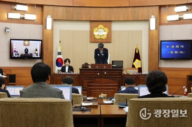 봉화군의회, 제276회 정례회 개회