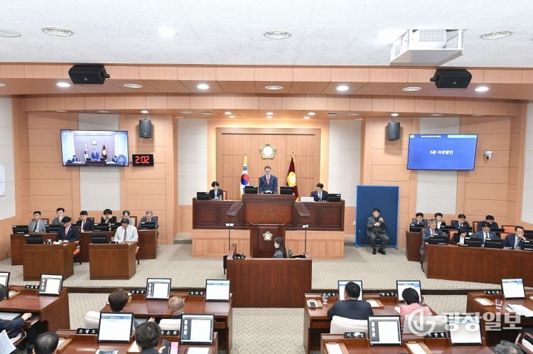 김해시의회 지난 임시회