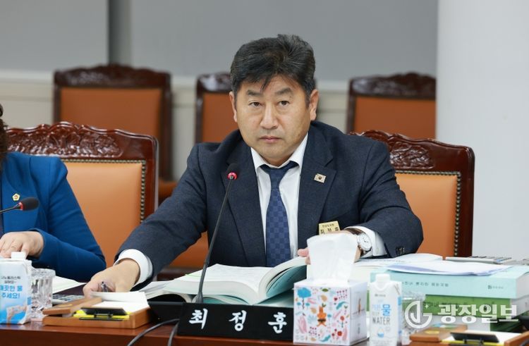 최정훈 전남도의원 “전남도 기금, 타당성과 운영 모두 문제”