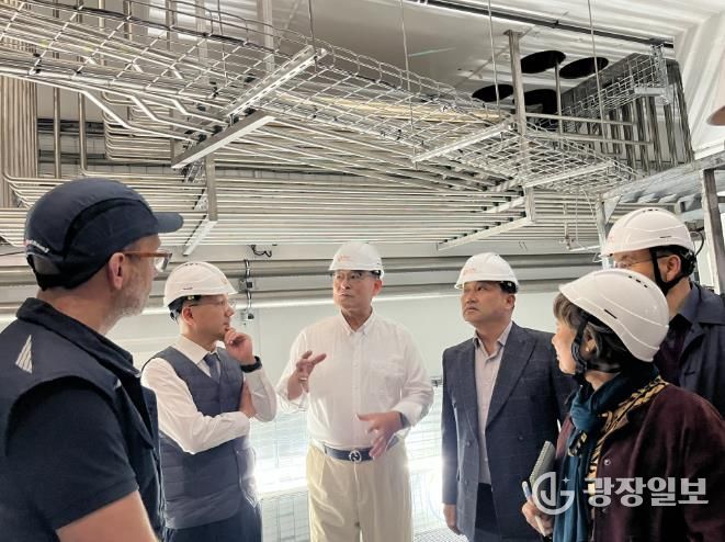 중입자 가속기 현장 방문