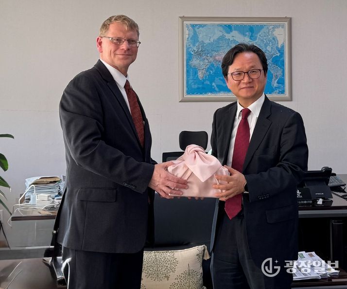 대구시 국제관계대사, 주부산미국영사관 신임 수석 영사와 면담