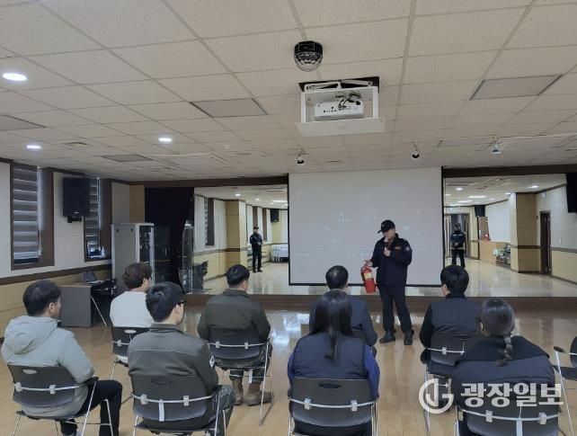 동두천시 상패동 행정복지센터, 동두천소방서와 합동 소방훈련 실시