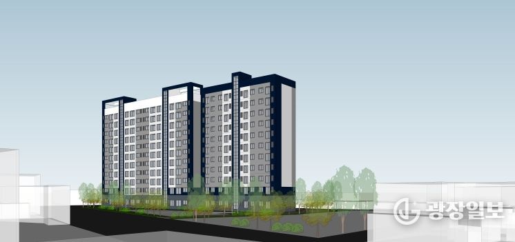 신혼·청년 공공임대주택 신축건물 배치도