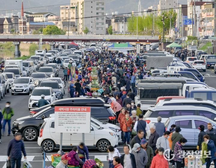 농업인 새벽시장 사진