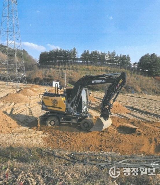 객토지원사업 모습