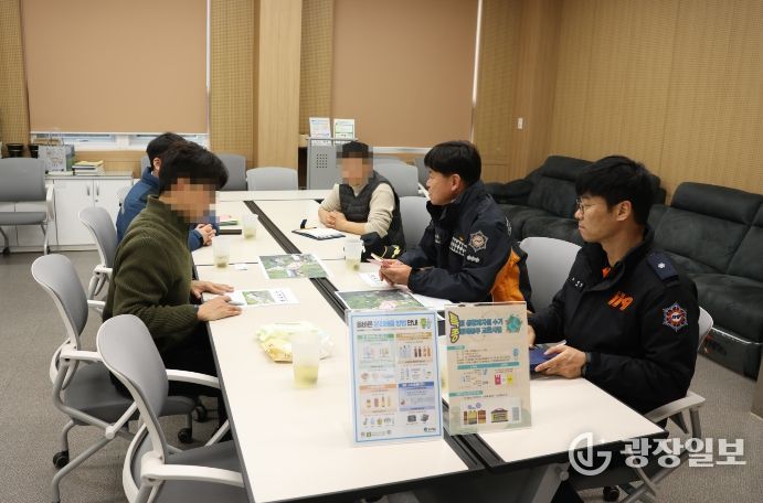 가평소방서, 특수가연물 취급 사업장 현장안전지도 실시