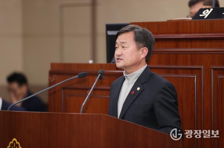 상주시의회, 강경모 의원 5분 자유발언