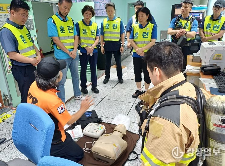 생명을 살리는 4분, 골든타임을 위한 선택! 대구교통공사, CPR(심폐소생술) 교육