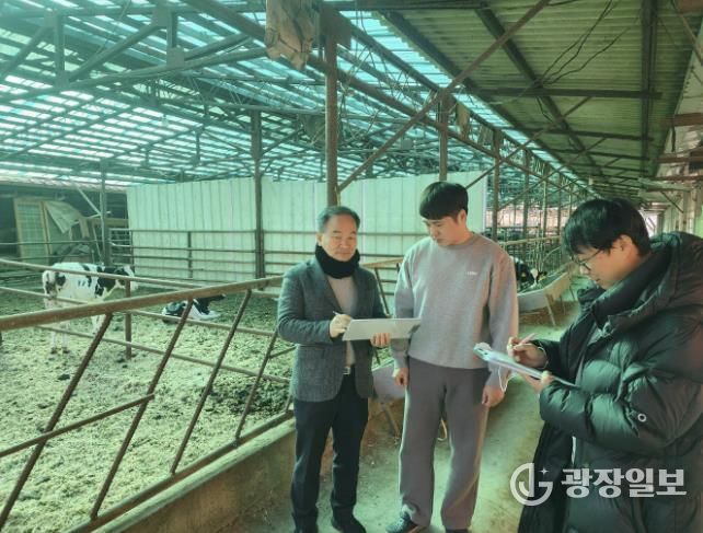 청년후계농 현장지원단 컨설팅 모습