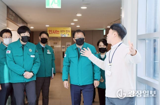 화재 취약시설(북면 이화요양병원) 점검