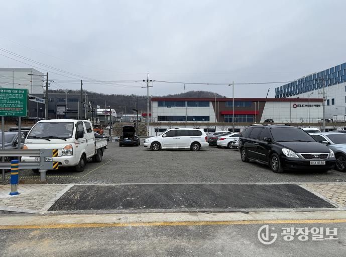 임시 공영주차장 사진