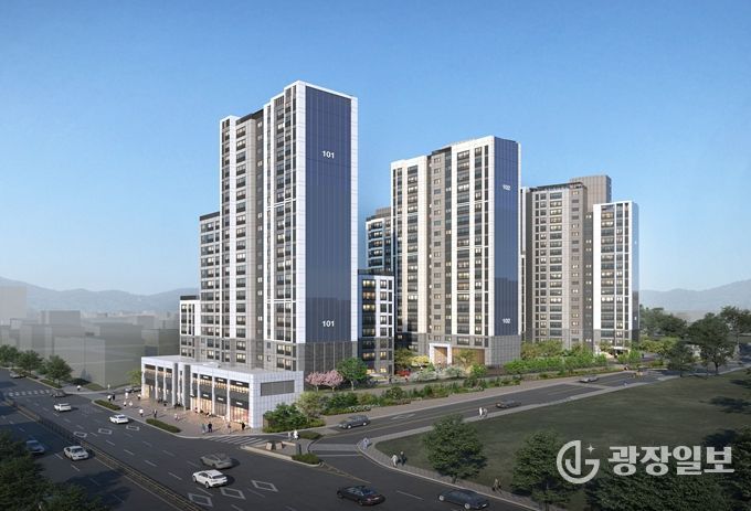 투시도(통합심의 조치계획 수립 및 인허가 과정 등에서 조정될 수 있음)