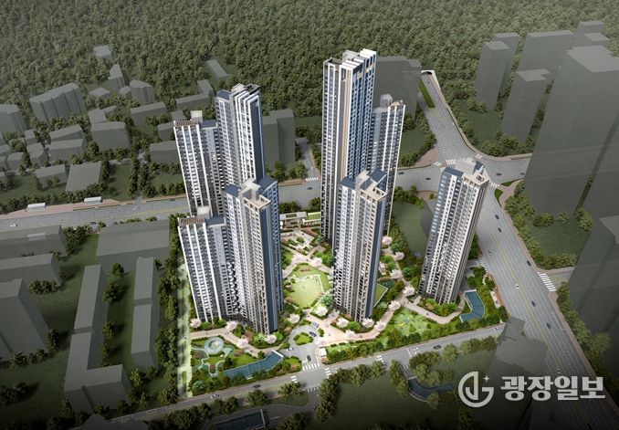 조감도(참고자료로서 통합심의 조치계획 수립 및 인허가 과정 등에서 조정될 수 있음)