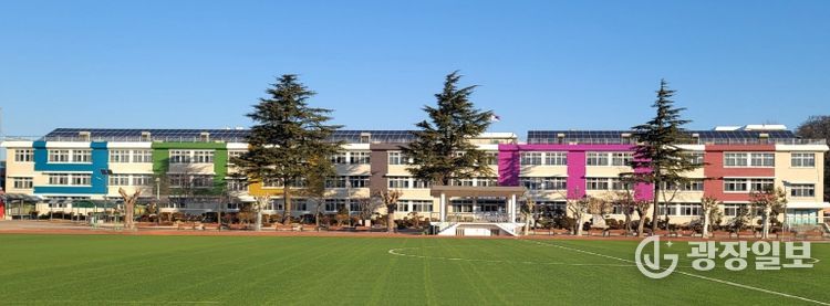 양양고등학교 전경사진