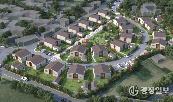 금산군 충남형 농촌리브투게더 사업 조감도