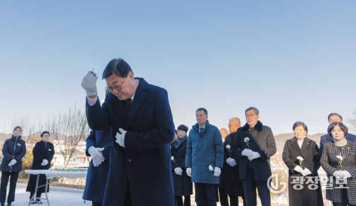 2026년 병오년, 합천군 충혼탑 참배