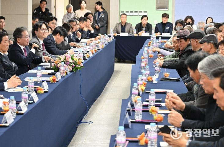 군위군 새해 소통 시작, 8개 읍면 순회 군민 공감대화