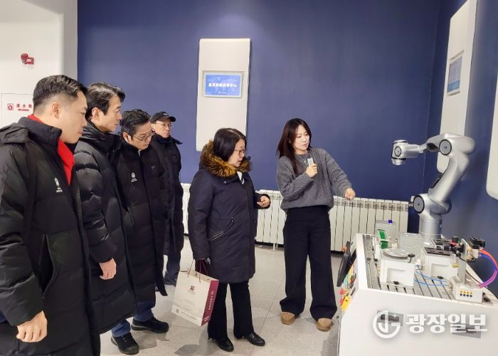 현지 로봇기업 ‘애자일 로봇’을 방문했다.