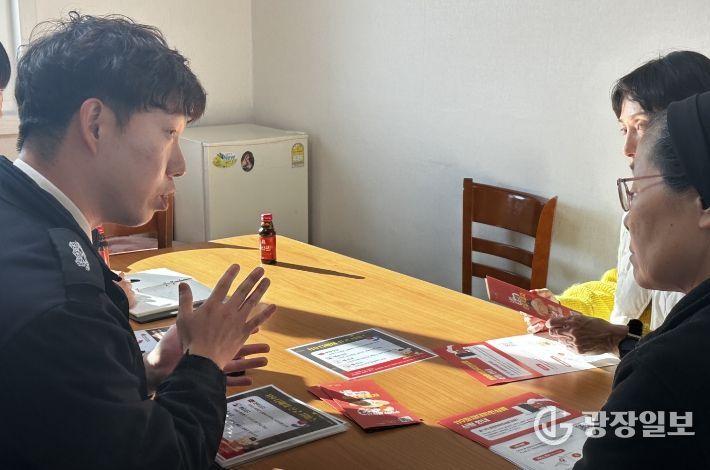 강진소방서, 겨울철 외국인·다문화가정 소방안전 확보 총력