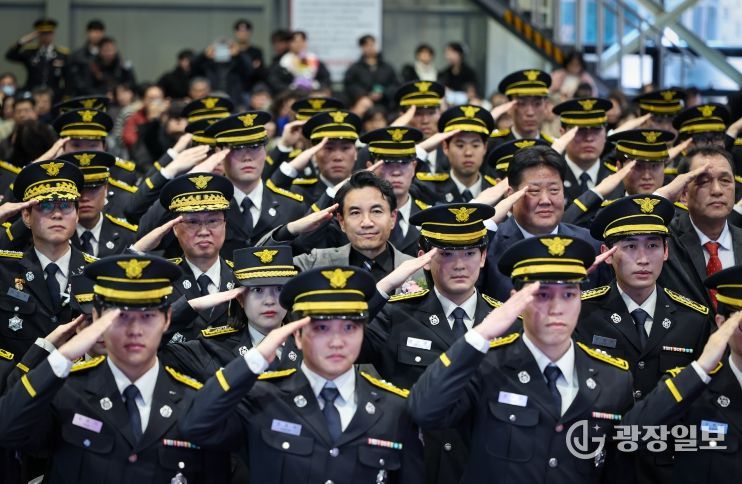 강원소방학교 졸업식(김진태 도지사-강원소방학교)
