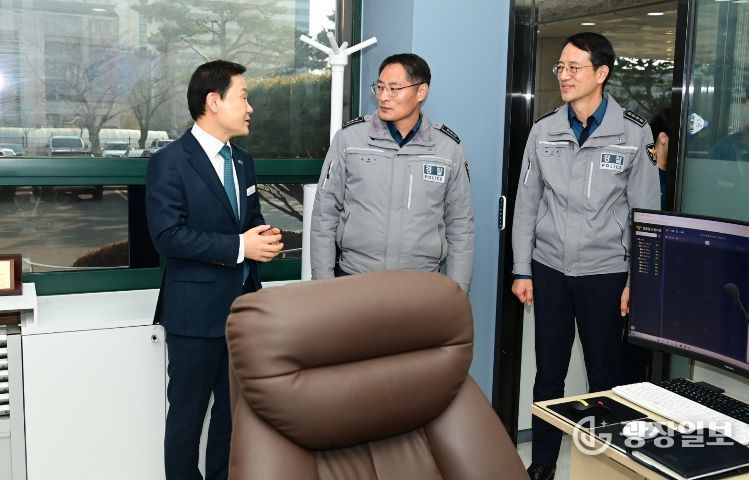 고령군, 설 연휴 종합상황실 근무자 격려