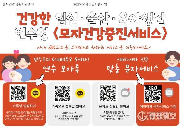 임신·육아 정보 소통 플랫폼 ‘연수 모아(母兒)톡’ 운영