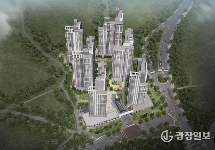 함창 윤직 공동주택 조감도