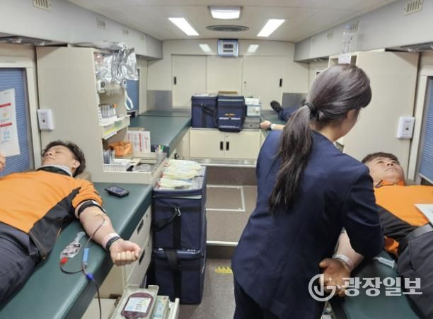 파주소방서가 건넨 '붉은 희망의 나눔'…혈액 수급난 극복 앞장