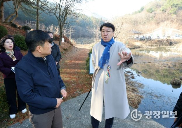 우범기 전주시장, 아중호수 생태환경 개선 위한 대책 마련 주문